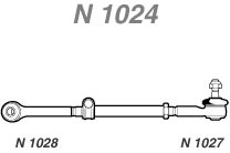 Barra de Direção - Nakata - N 1024 - Unitário