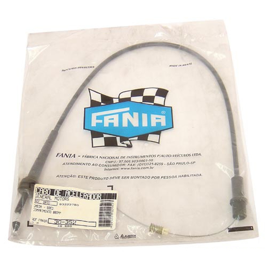 Cabo do Acelerador - Fania - 30-352 - Unitário