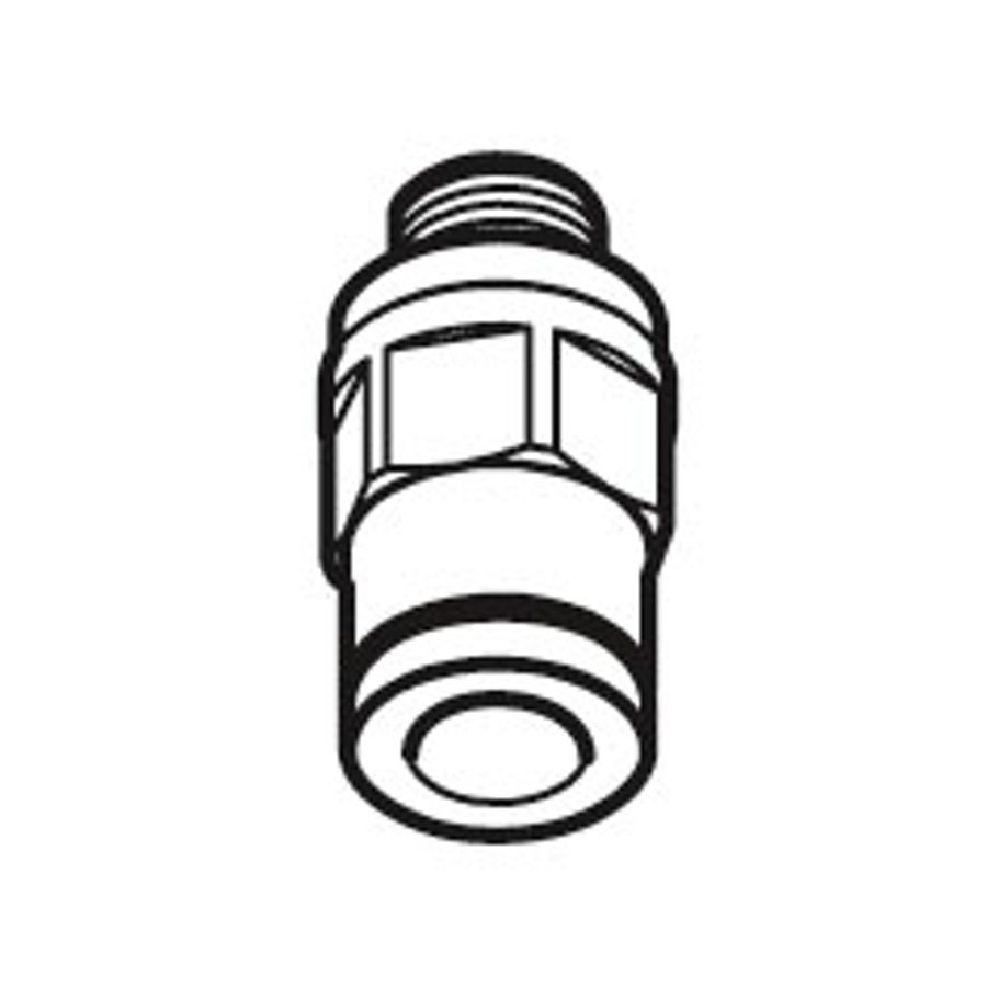 Tubo de conexão macho G1/8 - SKF - LAPF M1/8 - Unitário