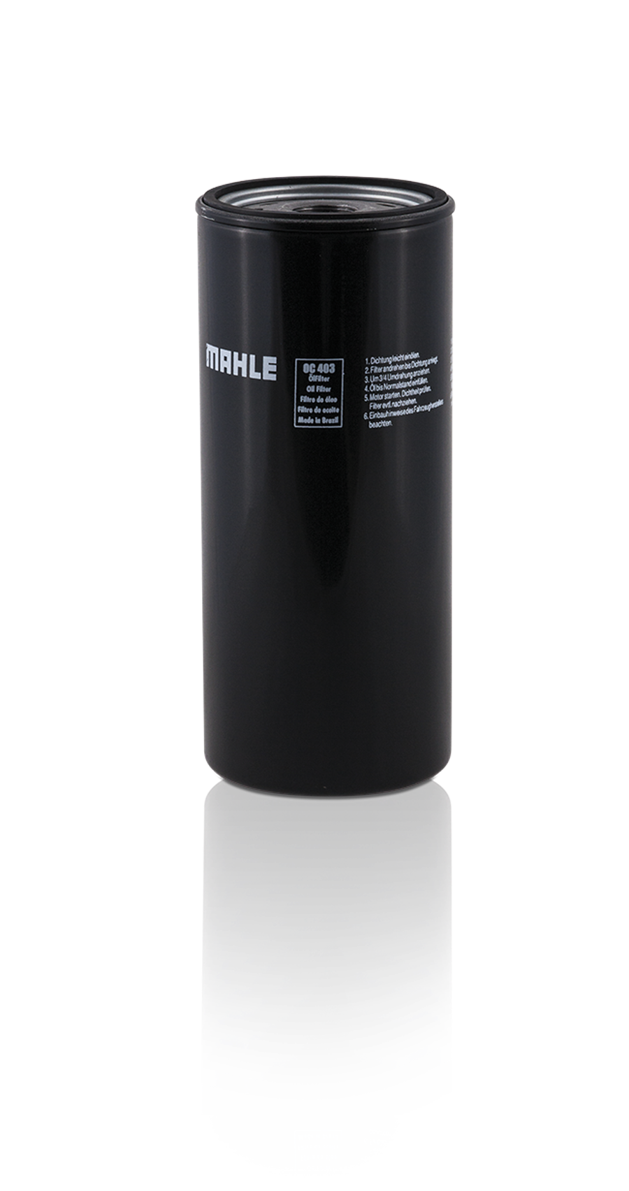 Filtro Blindado de Óleo - MAHLE - OC403 - Unitário