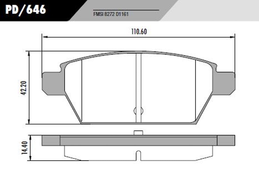 Pastilha de Freio - Fras-le - PD/646 - Jogo