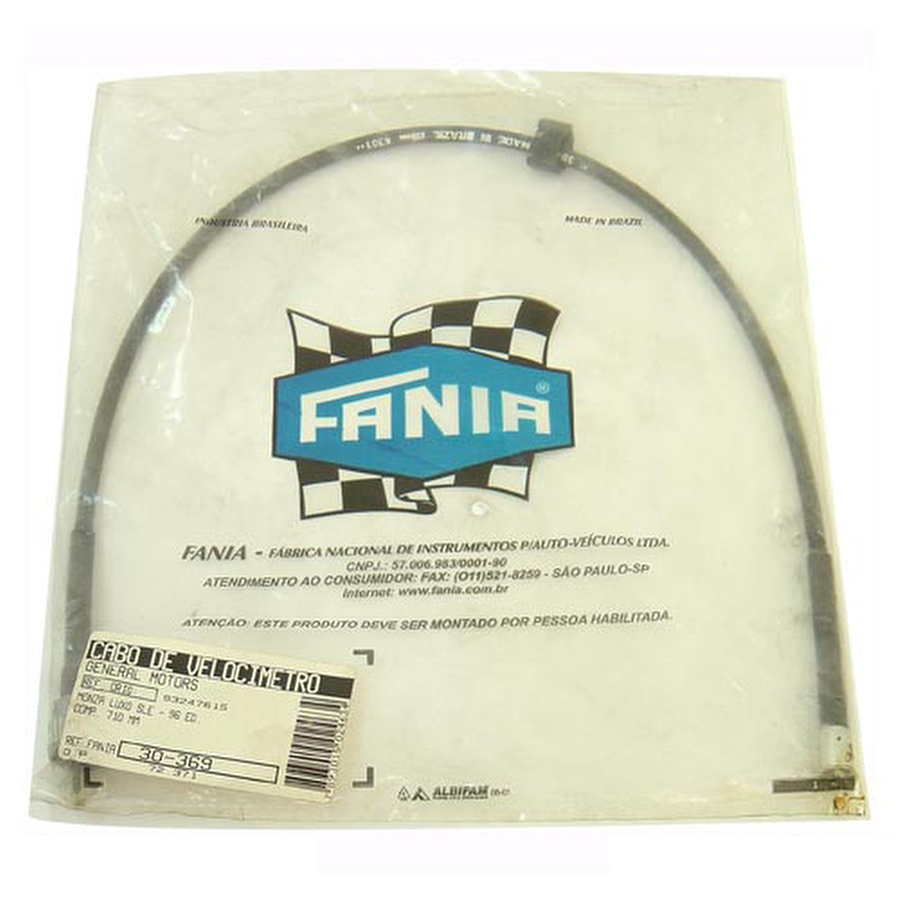 Cabo do Velocímetro - Fania - 30-369 - Unitário
