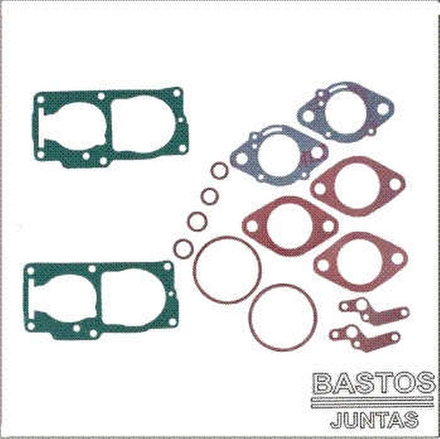 Junta do Carburador Solex Duplo - Bastos Juntas - 311003 - Unitário
