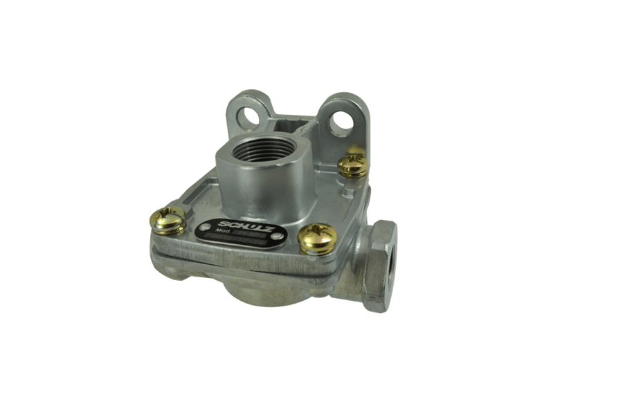 Válvula descarga rápida M22(1x)/ M16(3x) SCANIA/ VOLVO - Schulz - 84148019 - Unitário
