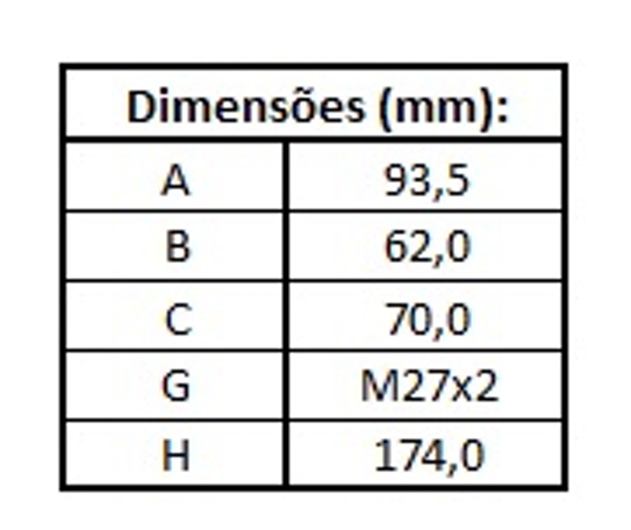 Elemento Filtro Óleo - Hengst - H19W10 - Unitário