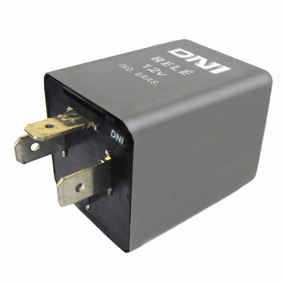 Relé Aviso Sonoro Peugeot / Renault / Ford - 12V 3 Terminais - DNI - DNI 8516 - Unitário