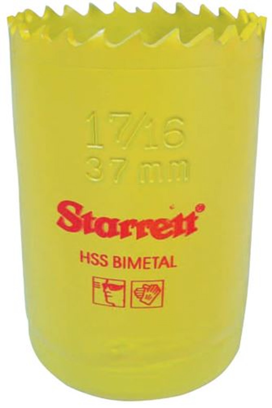 Serra Copo 37mm Aço Rápido Bimetal - Starrett - SH0176 - Unitário