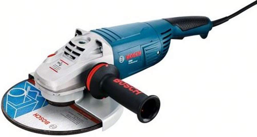 Esmerilhadeira Angular 9" 220V 2600W 6500RPM - Bosch Equipamentos - 06018A60E0 - Unitário