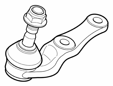 Pivô de Suspensão Dianteiro Leve Lado Direito ou Esquerdo Unitário - Nakata - N 93021 - Unitário