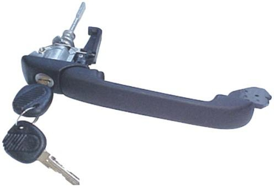 Maçaneta Externa da Porta C/ Ch (2 Portas) Cinza - Ori - 1016 - Unitário