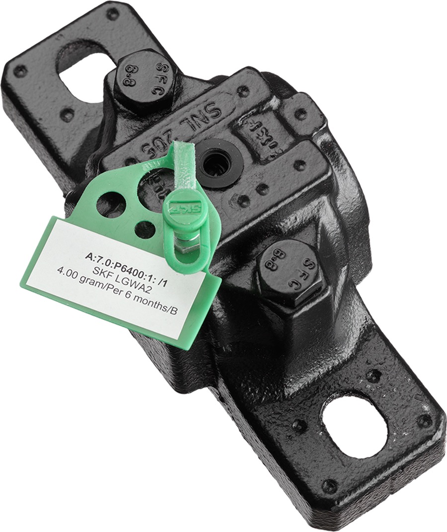 50 tampas e identificadores verdes + 2 folhas de etiquetas adesivas para impressão - SKF - TLAC 50/G - Unitário