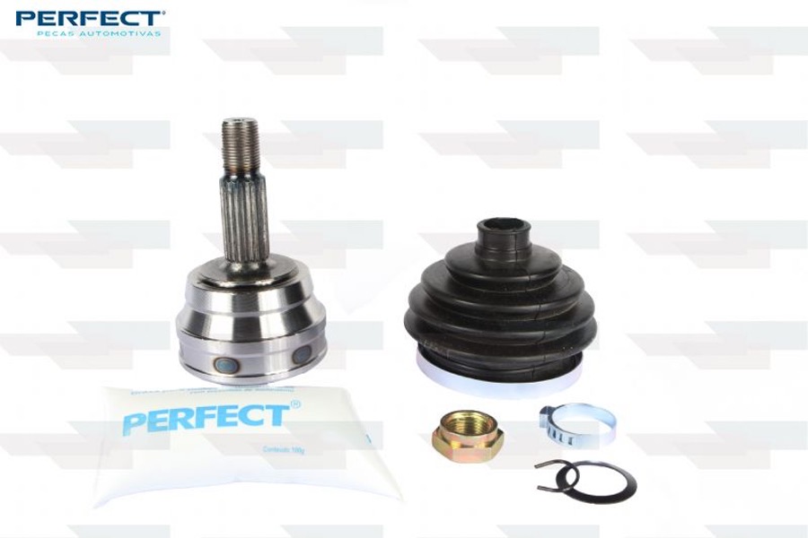 Kit de Junta Homocinética Sem Trava Dianteira Automotiva - Perfect - KJH0231 - Unitário