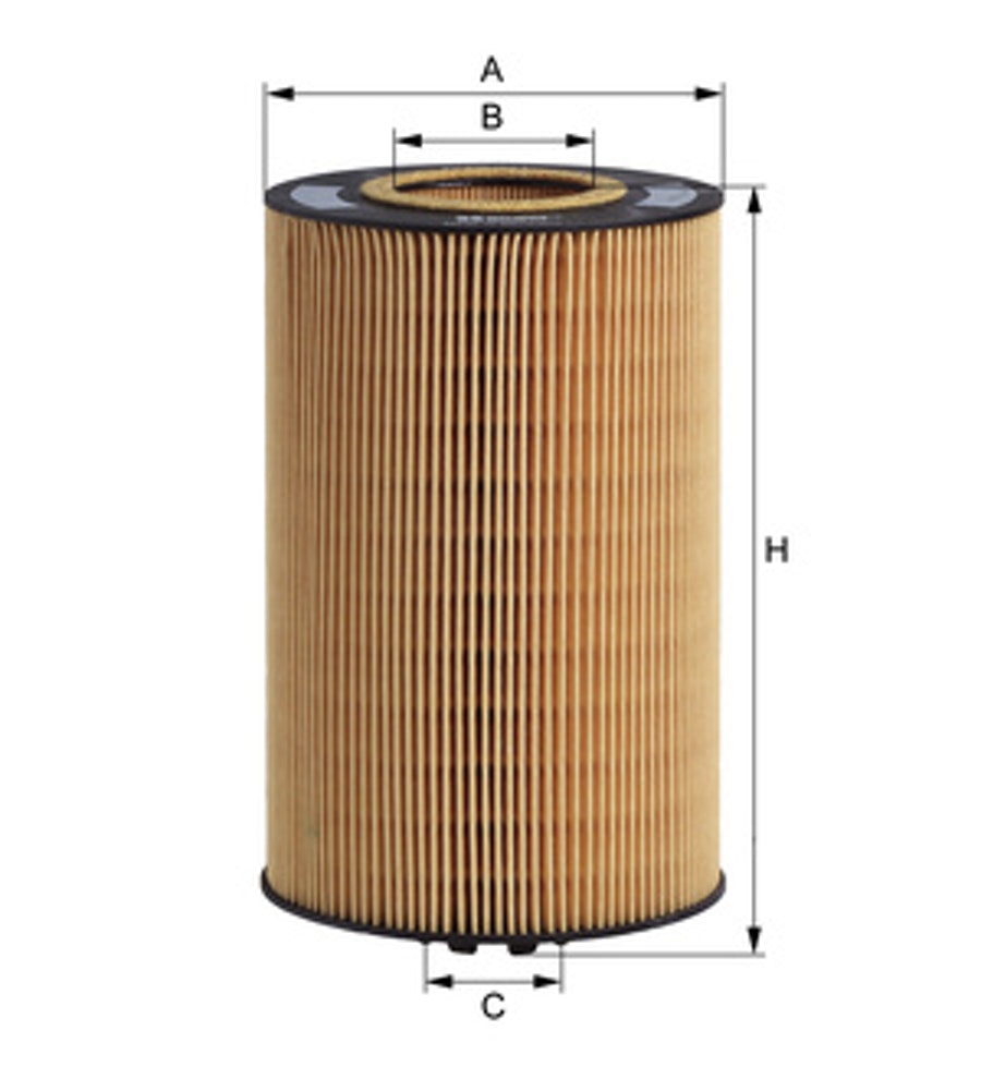 Elemento Filtro Óleo - Hengst - E422H D86 - Unitário