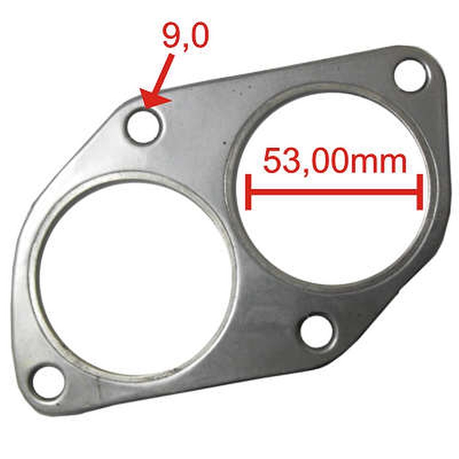 Junta de Saida do Escape - Bastos Juntas - 122205A - Unitário