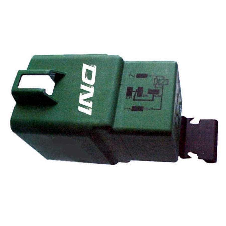 Relé Auxiliar Ventilador do Radiador Reversor Ford / Fiat / Clarck - 12V 5 Terminais - DNI - DNI 0130 - Unitário