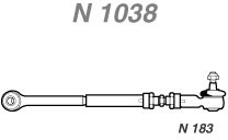 Barra de Direção - Nakata - N 1038 - Unitário