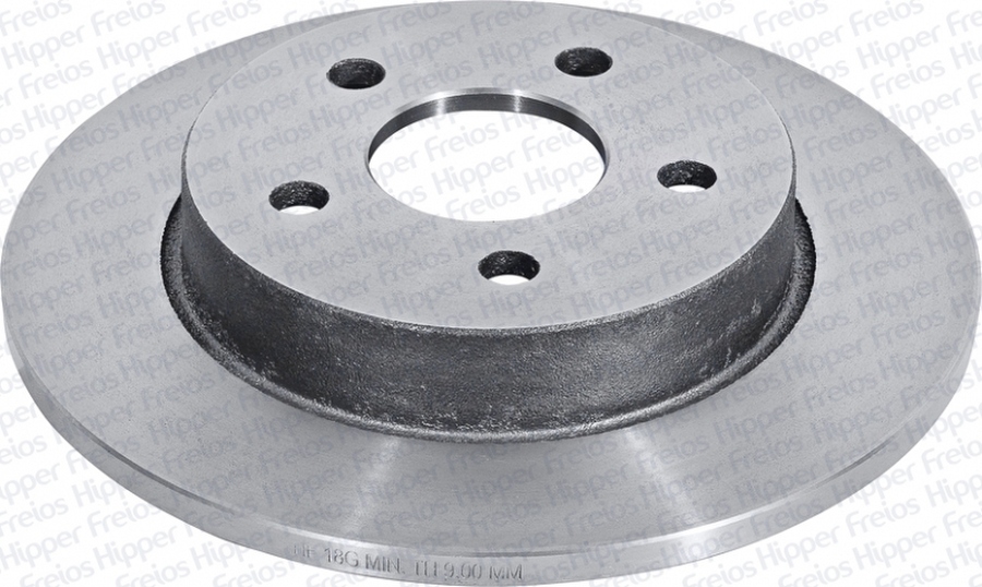 Disco de Freio Sólido sem Cubo - Hipper Freios - HF 18G - Par