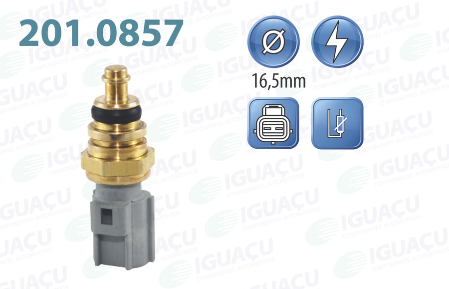 Sensor de Temperatura de Água - Iguaçu - 201.0857 - Unitário