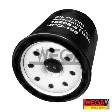 Filtro Blindado de Óleo - Brida Cóncava - Wega - JFO198 - Unitário