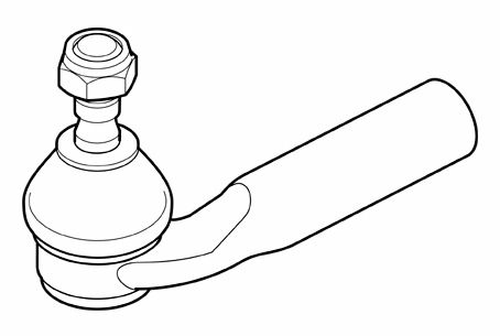 Terminal de Direção - Nakata - N 96018 - Unitário