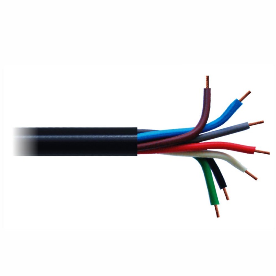 Cabo "Tipo Pp" 7X1,50Mm² Para Instalação Automotiva - Rolo 25M