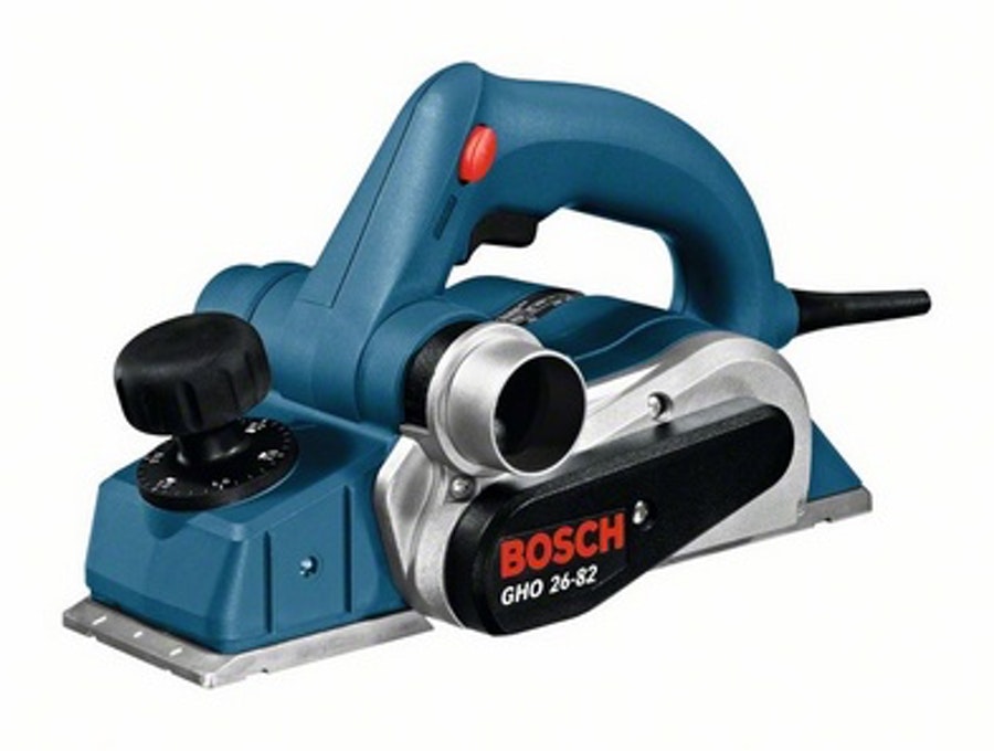 Plaina Elétrica GHO26-82D Desbaste 2,6mm 710W 16500RPM BOSCH - Bosch Equipamentos - 06015A43E - Unitário