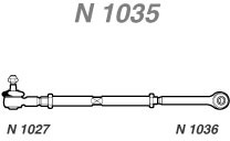 Barra de Direção - Nakata - N 1035 - Unitário