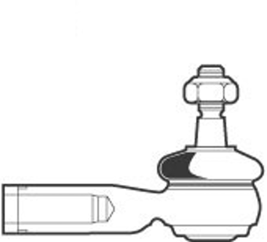 Terminal de Direção Automotivo Lado Direito/Esquerdo Linha Leve Dianteiro - Nakata - N 93026 - Unitário