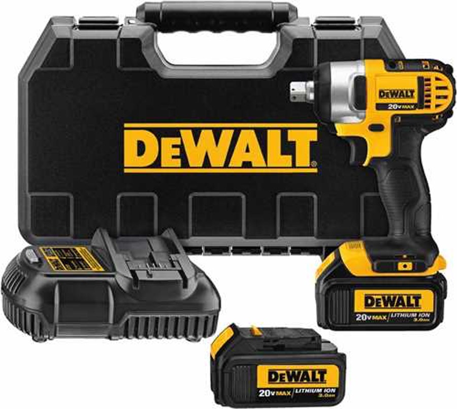 Chave de Impacto sem Fio 20 V/ 1/2" - DeWalt - DCF880L2-B2 - Unitário