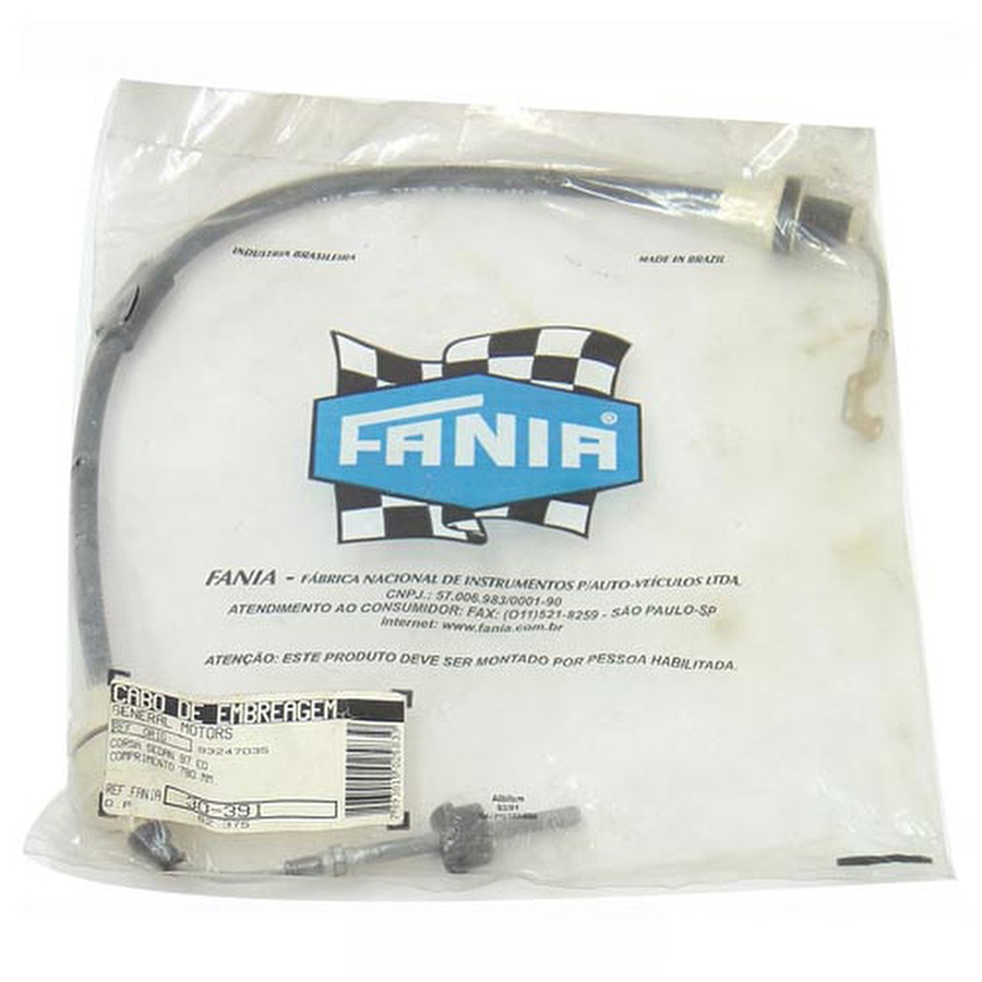 Cabo da Embreagem - Fania - 30-391 - Unitário