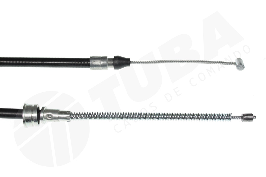 Cabo de Freio Automotivo Leve 139,5cm Tuba Cabos Unidade - Tuba Cabos - 6333 - Unitário
