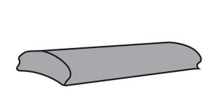 Borracha da Vigia/Friso Para-Brisa - Uniflex - 37783 - Unitário