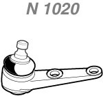 Pivô de Suspensão Dianteiro Inferior Direito e Esquerdo Automotivo - Nakata - N 1020 - Unitário
