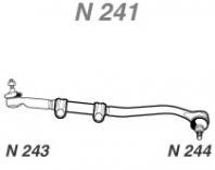 Barra de Direção Dianteira Esquerda Linha Leve Automotiva - Nakata - N 241 - Unitário