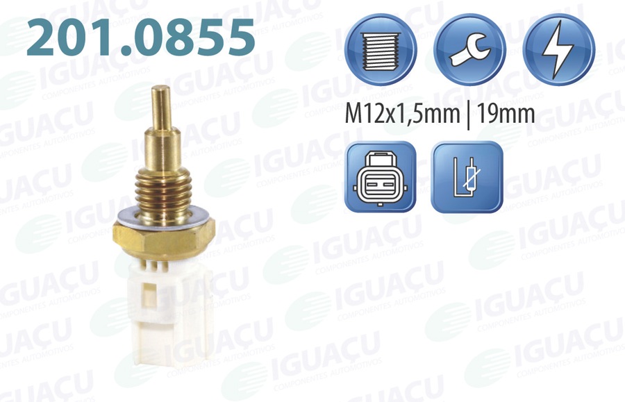 Sensor de Temperatura de Água