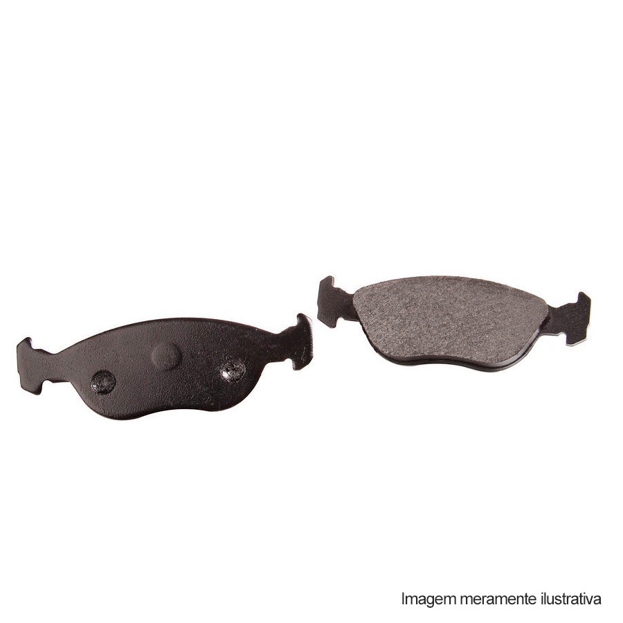 PASTILHA DIANTEIRA C/ SENSOR - Jurid - HQJ-2270A - Jogo