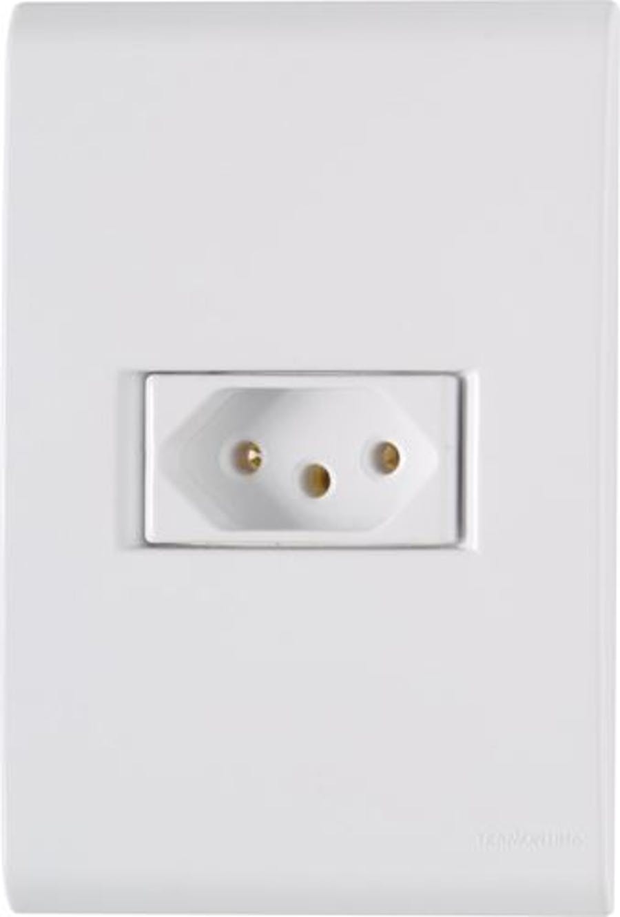 Conjunto Tomada Liz 2P+T 10A 250V 4 x 2 Branca - Tramontina - 57170010 - Unitário