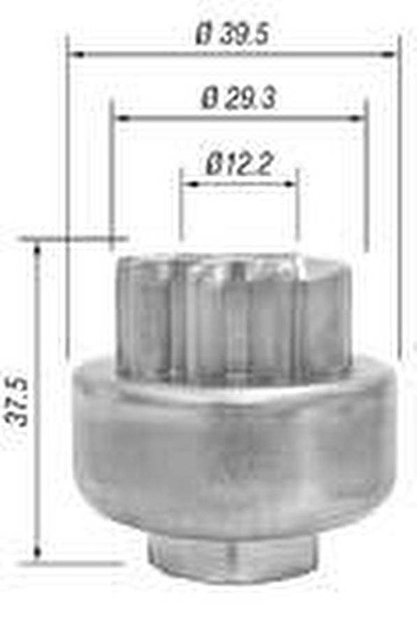 Impulsor de Partida do Motor de Arranque - Zen - 1670 - Unitário