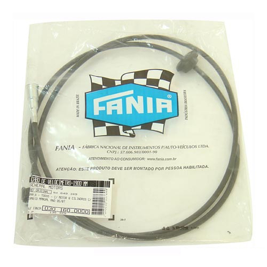 Cabo do Velocímetro - Fania - 30-160 - Unitário