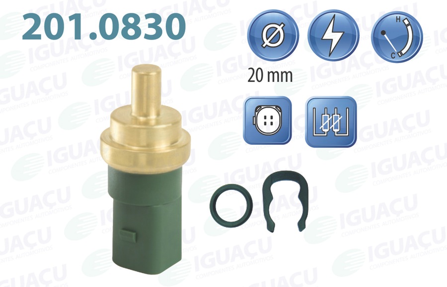 Sensor de Temperatura de Água