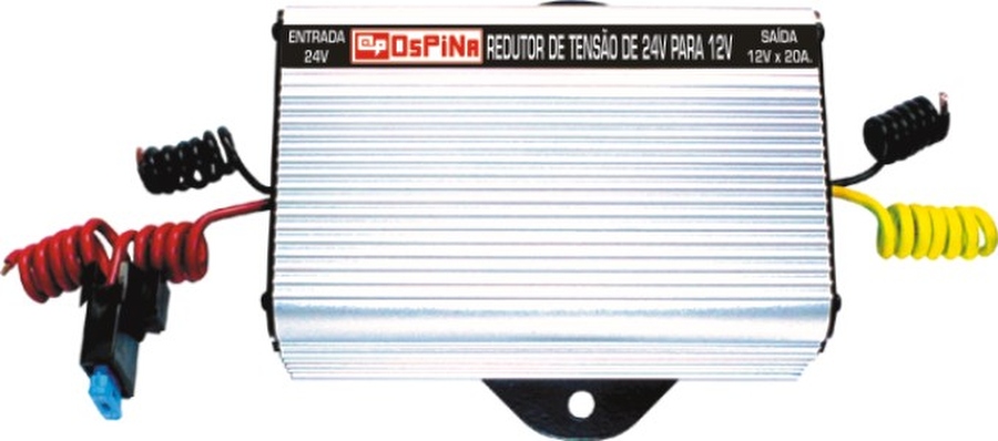 Redutor de Tensão de 24V>12Vx20A - Ospina - 083012 - Unitário