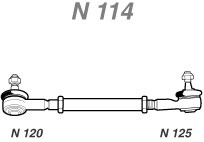 Barra de Direção - Nakata - N 114 - Unitário