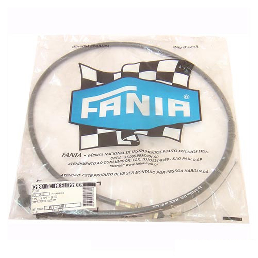 Cabo do Acelerador - Fania - 81-090 - Unitário
