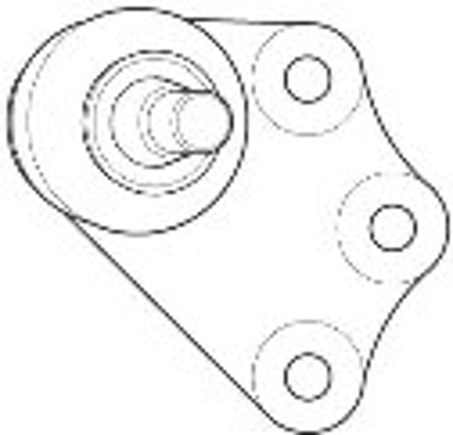 Pivô de Suspensão Dianteiro Esquerdo Linha Leve Unitário - Nakata - N 96026 - Unitário