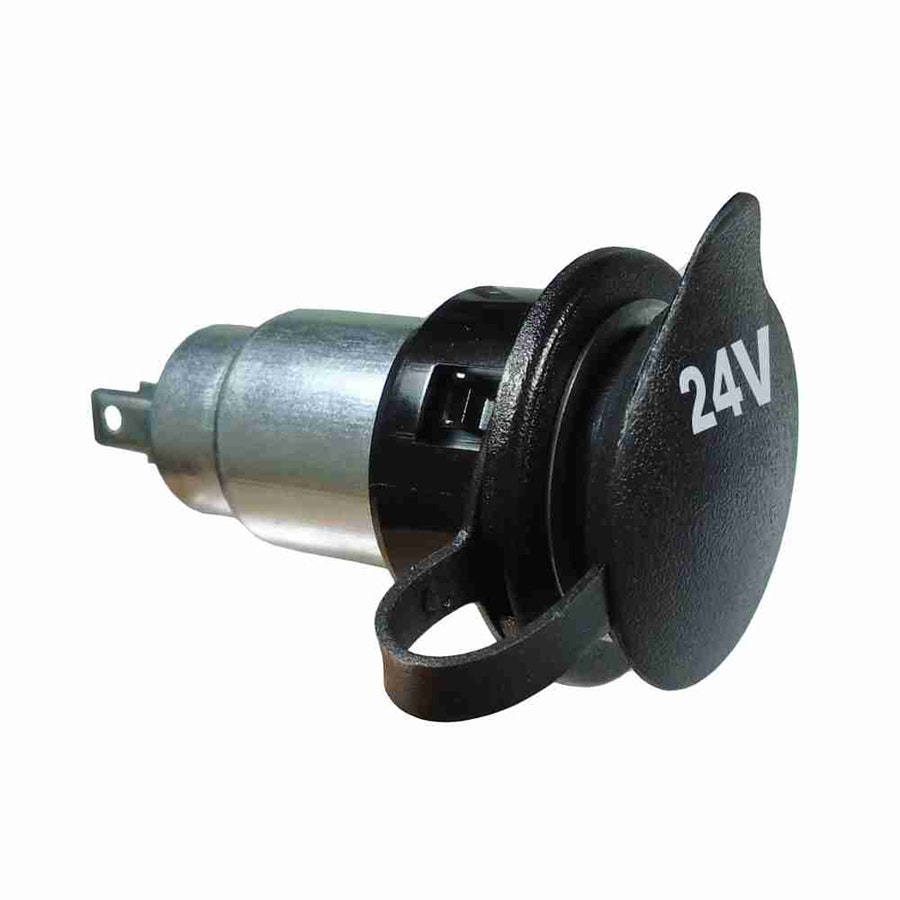 Tomada Polarizada Universal Scania 1492994 - 24V com Tampa - DNI - DNI 0608 - Unitário