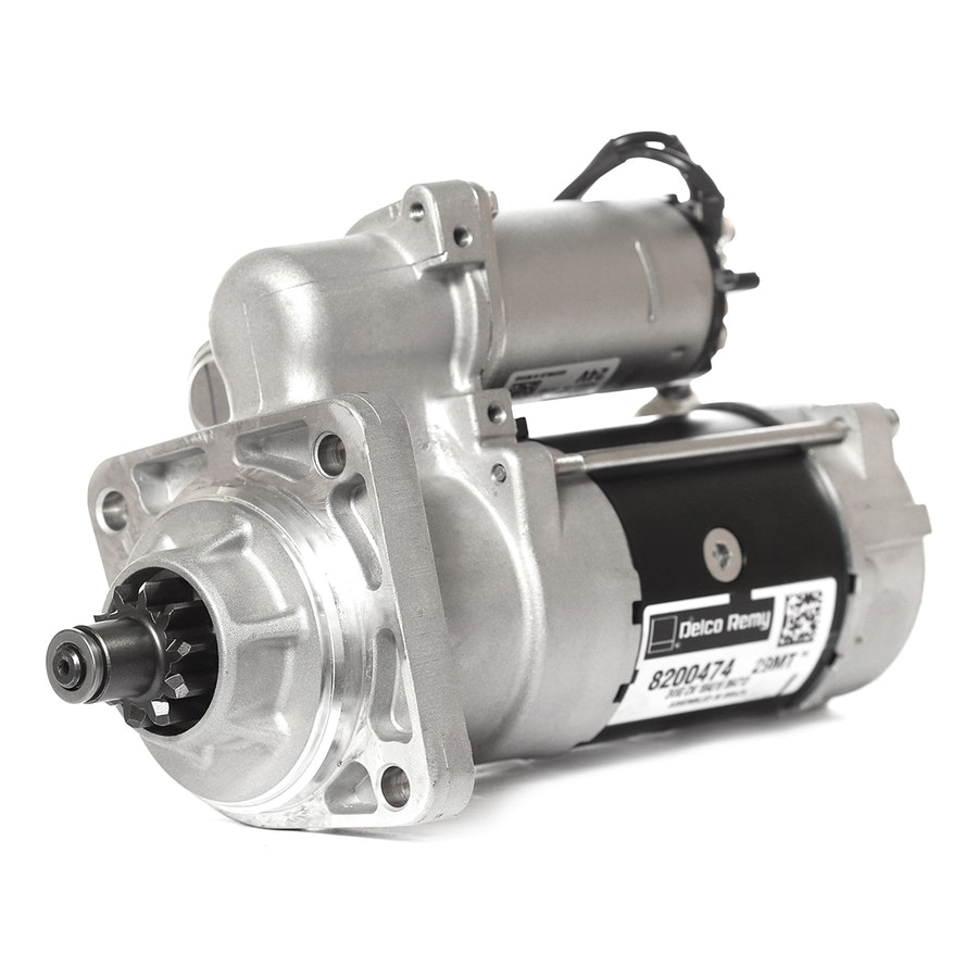 Motor de Partida 24V 4,0kW Linha Pesada 10 Dentes Relação 8/10 Rotação CW