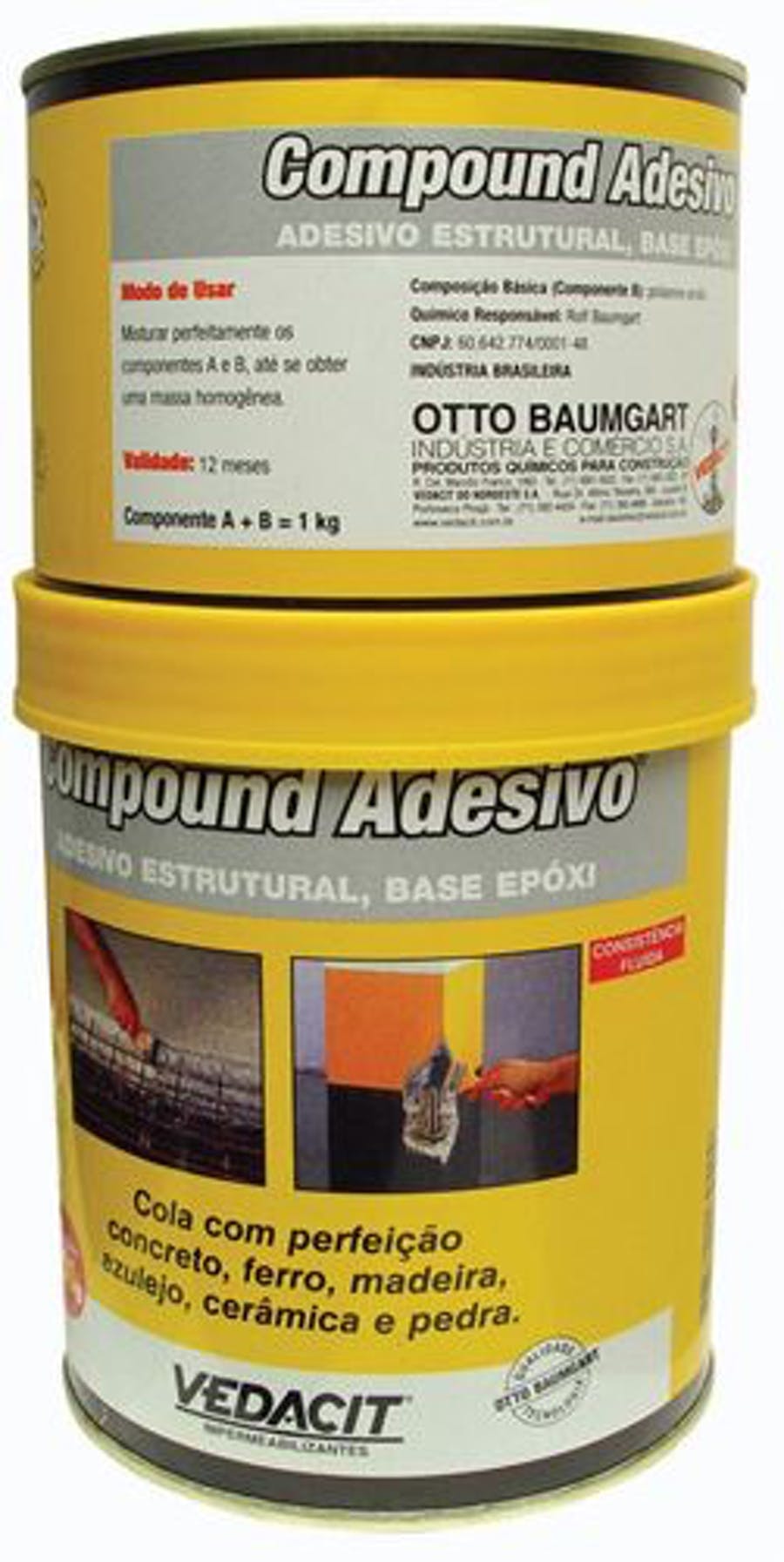 Compound Adesivo 1kg - Vedacit - 113040 - Unitário