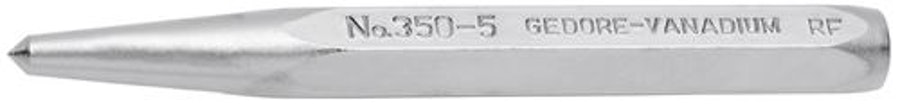 Punção de Centro 4x120mm - Gedore - 350 - 4 - Unitário
