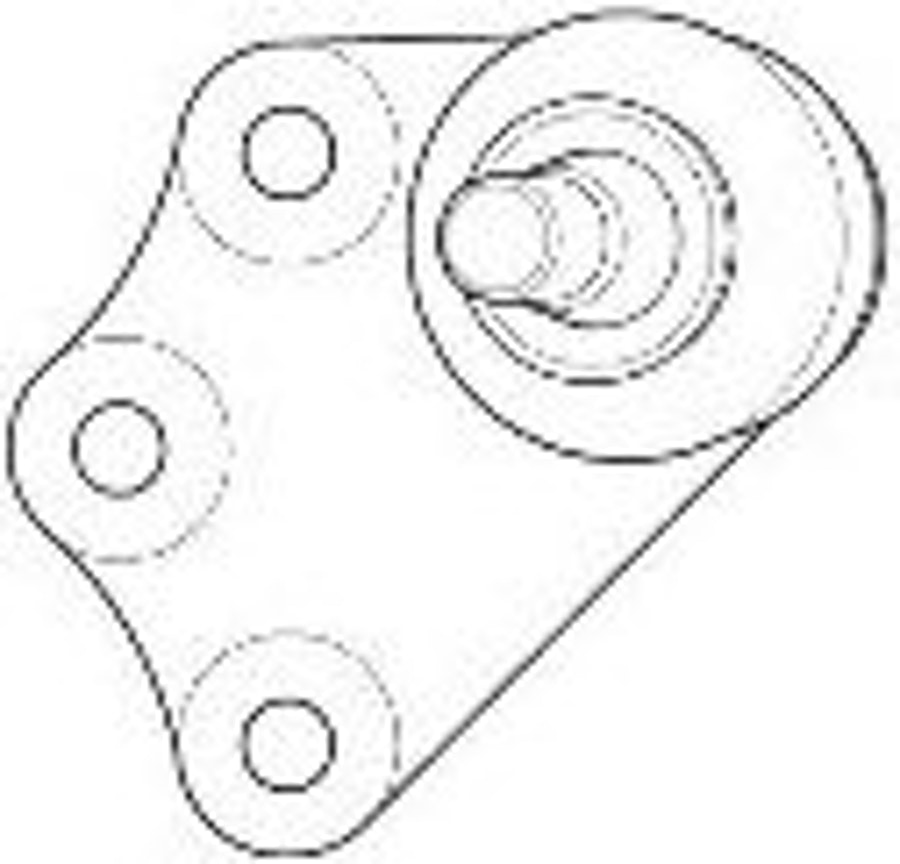 Pivô de Suspensão Dianteiro Direito Linha Leve Unidade - Nakata - N 96027 - Unitário