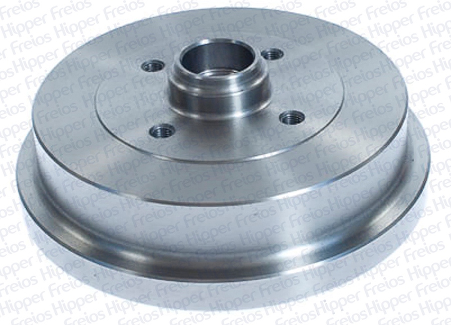 Tambor de Freio com Cubo Traseiro 240mm Diâmetro 81mm Altura 50,2mm Furo Automotivo - Hipper Freios - HF 08 - Unitário